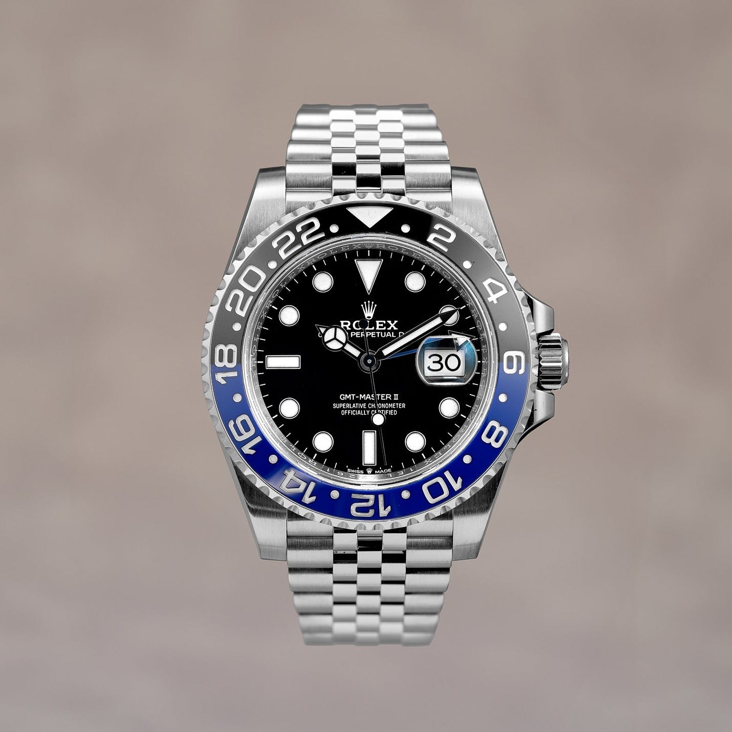 SOLD GMT Master II Batgirl 40mm 126710BLNR 2019