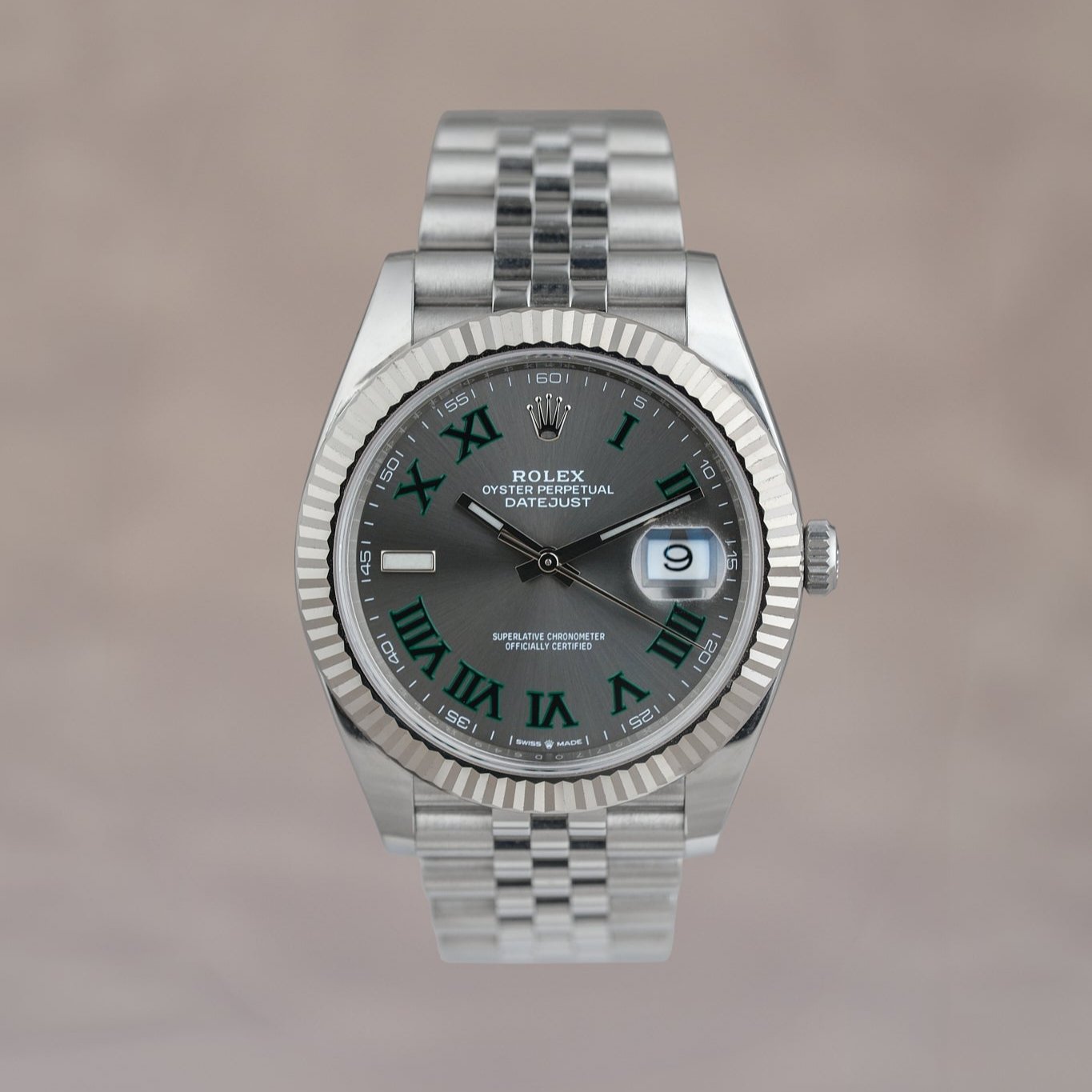 Rolex 126334 Rolex Wimbledon For Sale Rolex Datejust 41 Grey Slate