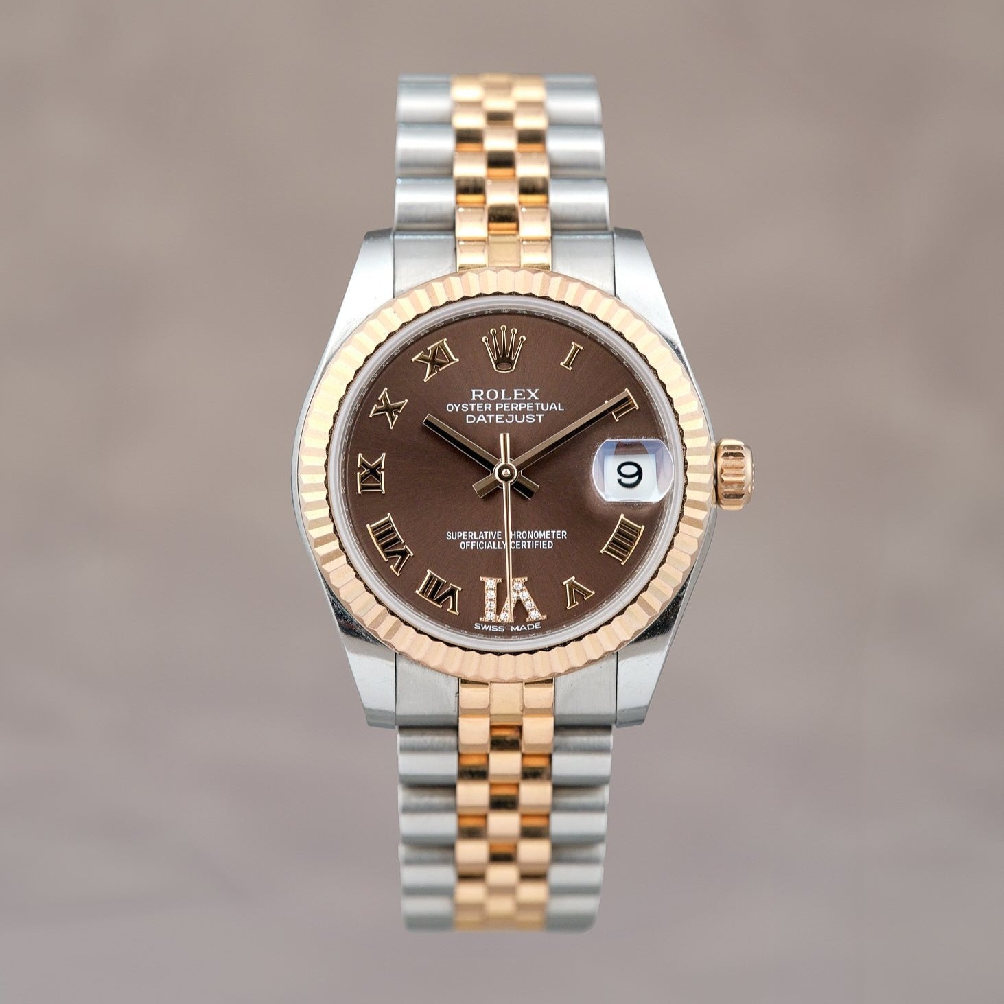 Two Tone Gold Datejust Rolex Datejust 31 Two Tone Everose