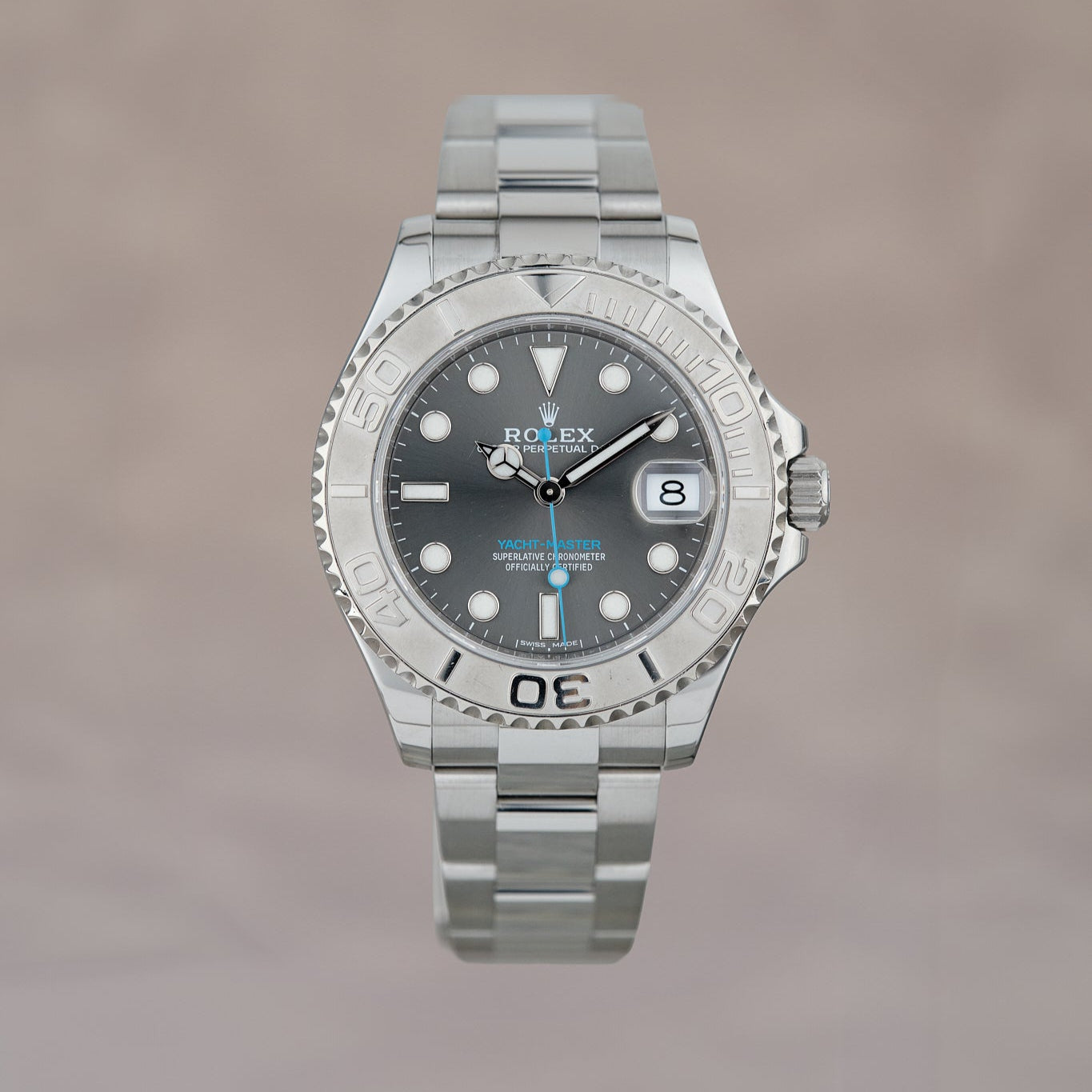 Rolex Yacht-Master 37 Rhodium Dial – Gentry Timepieces