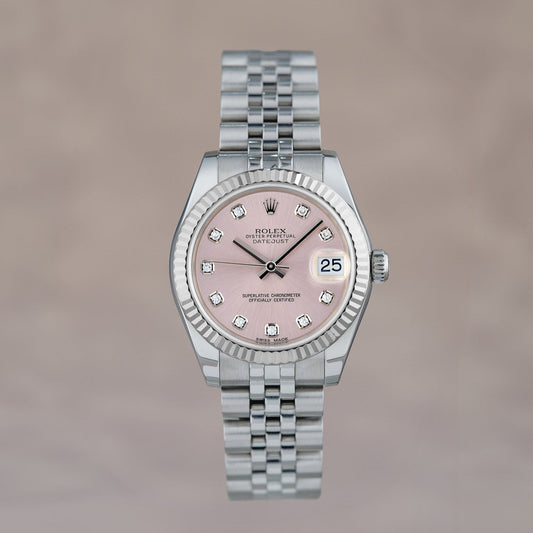 Rolex Datejust 31 Pink with Diamonds 31mm 178274 2011