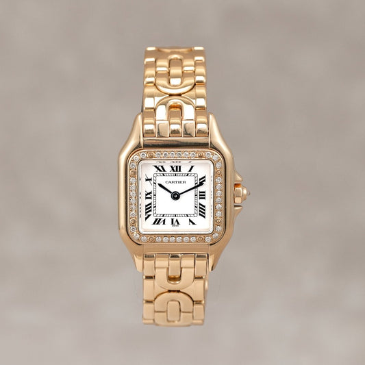 Cartier Panthere Solid 18K Yellow Gold