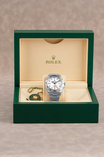 Rolex Explorer II 42 Polar 216570 2019