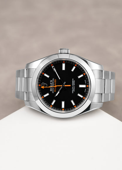 Rolex Milgauss Black Dial 116400 2011