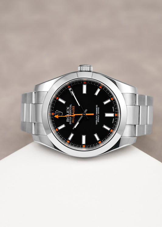 Rolex Milgauss Black Dial 116400 2011