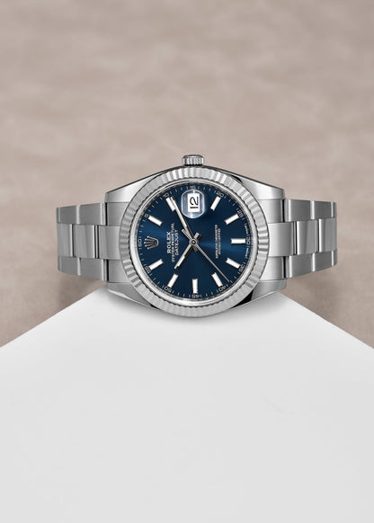 Rolex Datejust 41 Blue Dial 126334 2017