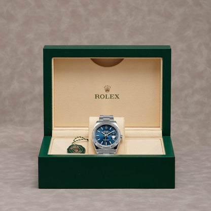 Rolex Datejust 41 Blue Dial 126334 2017