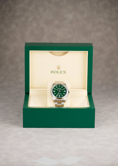 Rolex Oyster Perpetual 41 Green Dial 134300 2026 (Brand New)