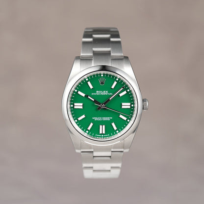 Rolex Oyster Perpetual 41 Green Dial 134300 2026 (Brand New)