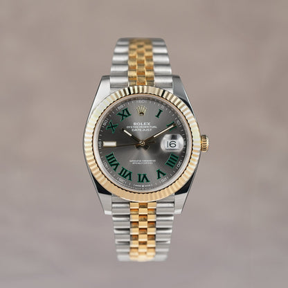 Rolex Datejust 36 Two Tone Yellow Gold Wimbledon