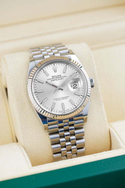 Rolex Datejust 36 Silver Dial 126234 2024