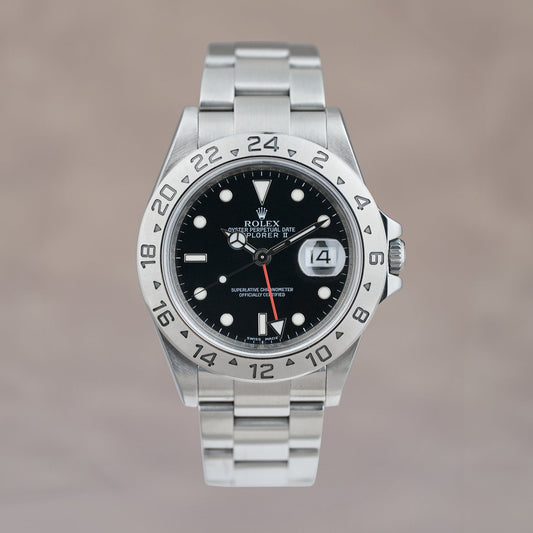 Rolex Explorer II 40 Black 40mm 16570 2005