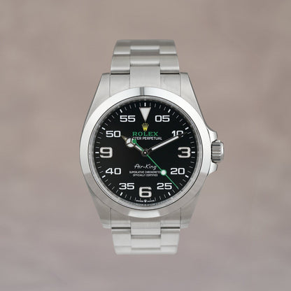 Rolex Air King 40 Black  40mm 126900 2022