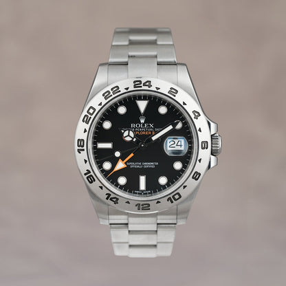 Rolex Explorer II 42 Black Dial