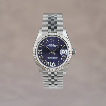 Rolex Datejust 31 Aubergine VI Diamonds (Brand New) 31mm 278274 2025