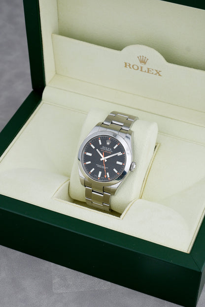 Rolex Milgauss Black Dial 116400 2012