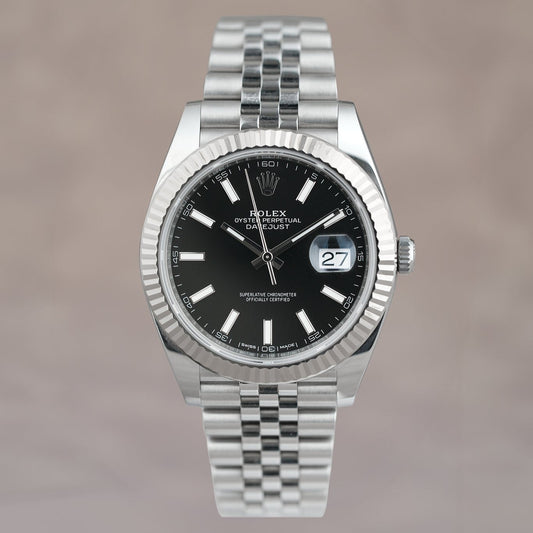 Rolex Datejust 41 Black 41mm 126334 2019