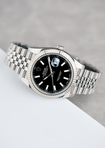 Rolex Datejust 41 Black Dial 126334 2017