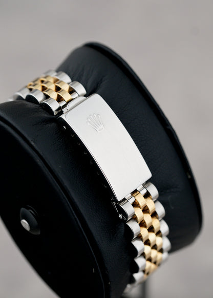 [RESERVED] Rolex Datejust 31 Two Tone Yellow Gold Champagne Dial With Diamonds