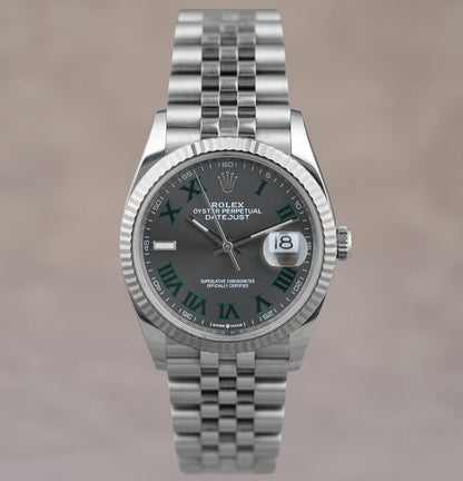 Rolex Datejust 36 Wimbledon 126234 2025 (Brand New)