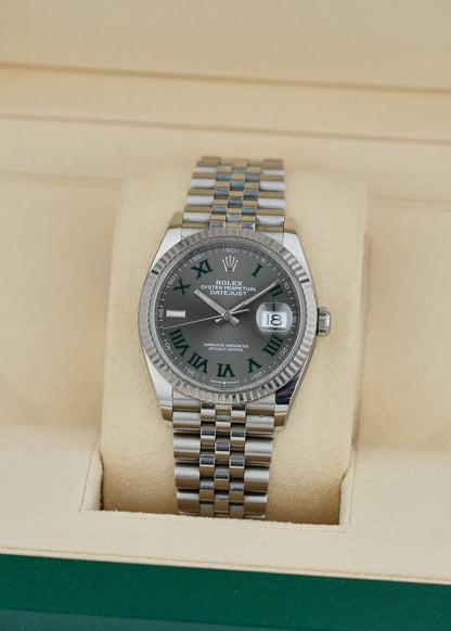 Rolex Datejust 36 Wimbledon 126234 2025 (Brand New)