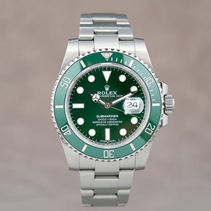 Rolex Submariner Date 40 Hulk 40mm 116610LV 2018