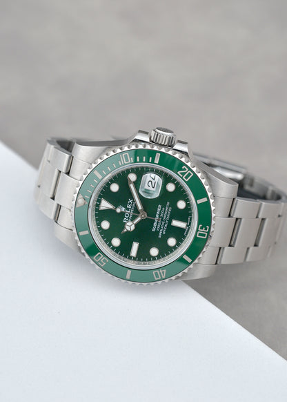 Rolex Submariner Date Hulk 116610LV 40mm 2018