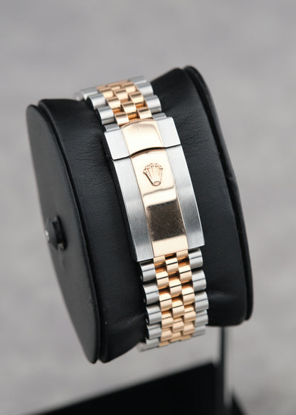 Rolex Datejust 36 Two Tone Rose Gold Choco Anniversary. w/ Diamond 126231 2018