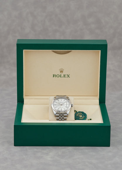 Rolex Datejust 41 Silver Stick 126334 2026 (Brand New)