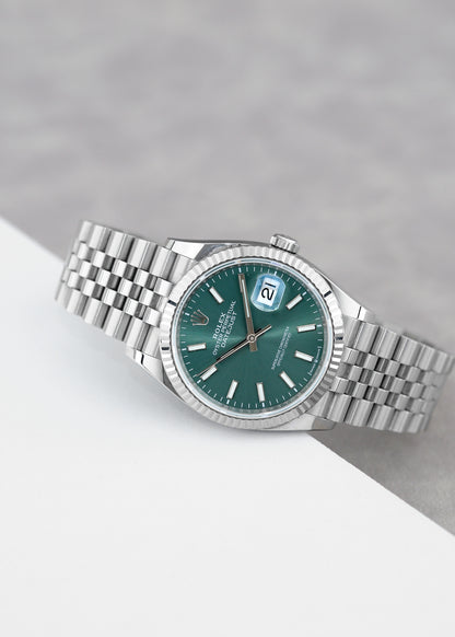 Rolex Datejust 36 Mint Green 126234 2026 (Brand New)