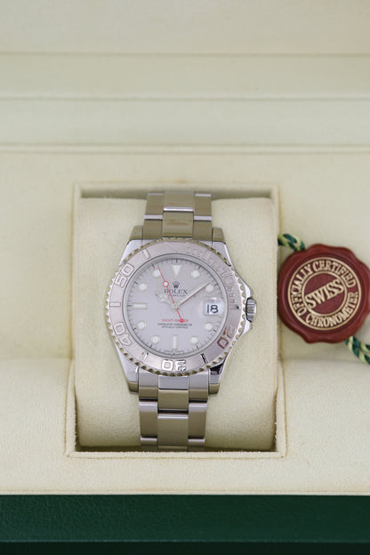Rolex Yachtmaster 35 Platinum 35mm 168622 2000