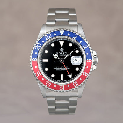Rolex GMT Master 40 Pepsi 40mm 16700 1996