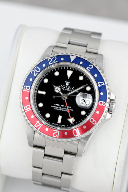 Rolex GMT Master 40 Pepsi 40mm 16700 1996