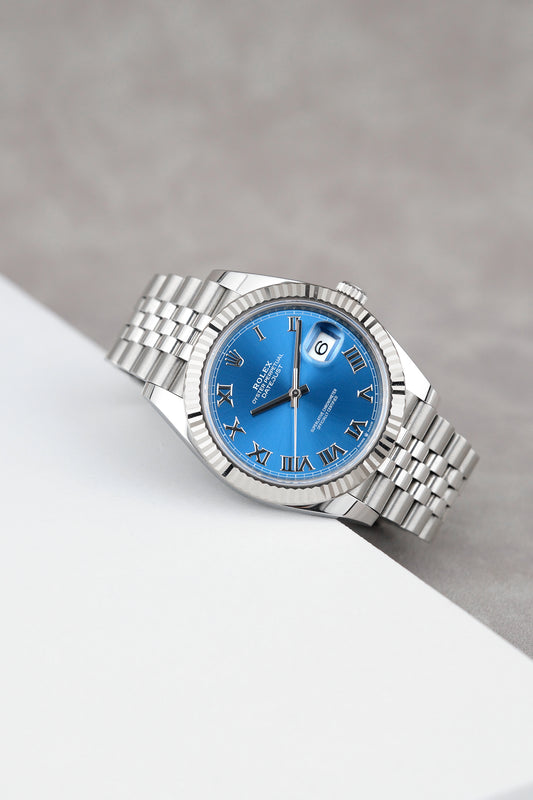 Rolex Datejust 41 Azzuro Blue Dial
