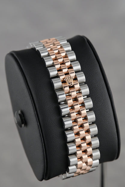 [SOLD] Rolex Datejust 36 Two Tone Rose Gold White Anniv. with Diamonds 36mm 116231 2008