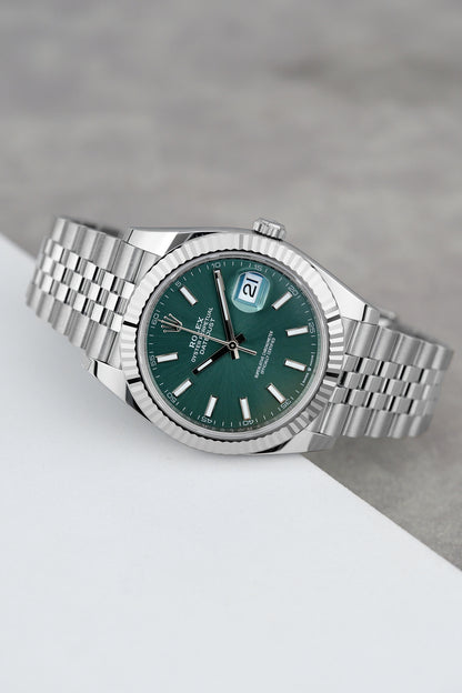 Rolex Datejust 41 Mint Green 126334 2026 (Brand New)