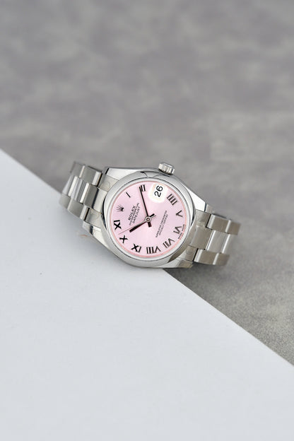 Rolex Datejust 31 Salmon Roman Dial 178240 2015