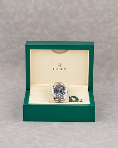 Rolex Datejust 41 Rhodium Dial 126334 2018