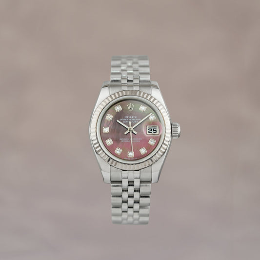 Rolex Datejust 26 Tahitian Mother Of Pearl With Diamonds