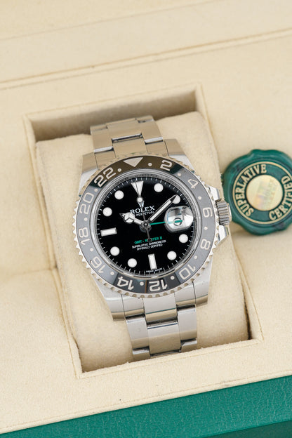 Rolex GMT-Master II Green Arrow 116710LN 2015