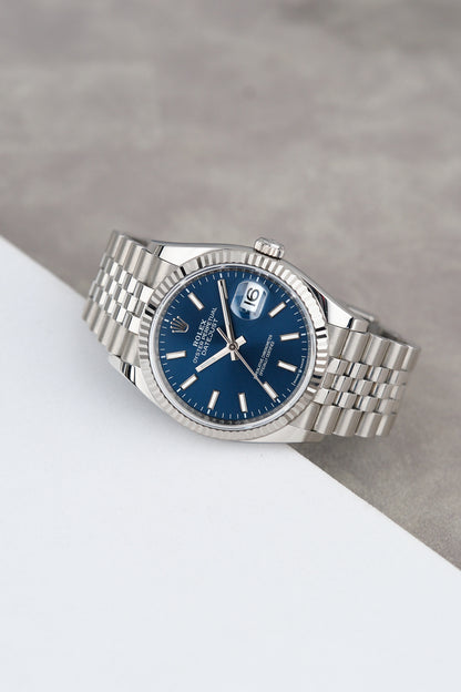 Rolex Datejust 36 Blue Dial 126234 2026 (Brand New)