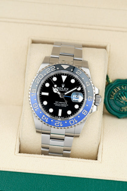 Rolex GMT Master II 40 Batman (Brand New) 40mm 126710BLNR 2025