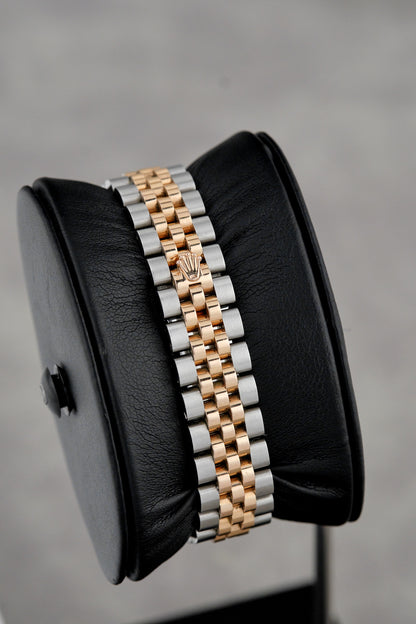 Rolex Lady Datejust 28 Two Tone Rose Gold Choco Roman Dial 279171 2026 (Brand New)
