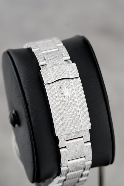 Rolex Datejust 41 Iced Out Monopoly Customized 126300 2022
