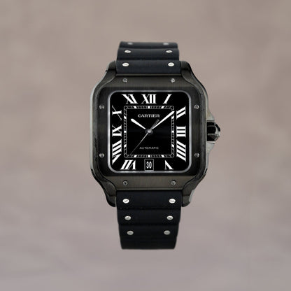 Santos De Cartier Large Black ADLC Large WSSA0039 2023