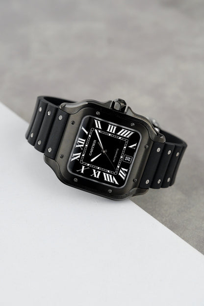 Cartier Santos De Cartier Black ADLC