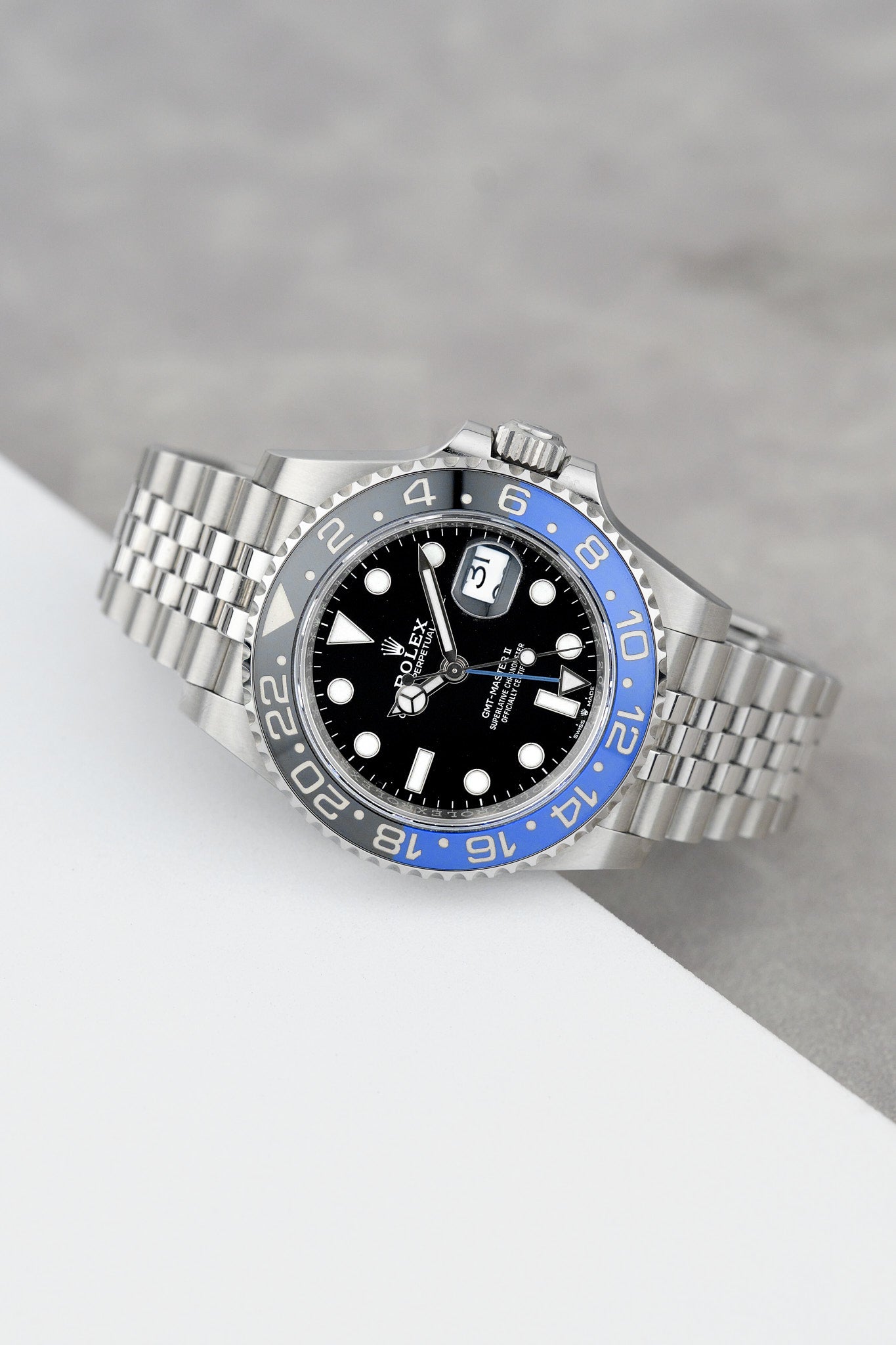 RESERVED] Rolex GMT-Master II Batgirl – Gentry Timepieces