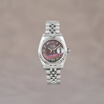 Rolex Datejust 26 Tahitian Mother of Pearl Roman 179174 1979