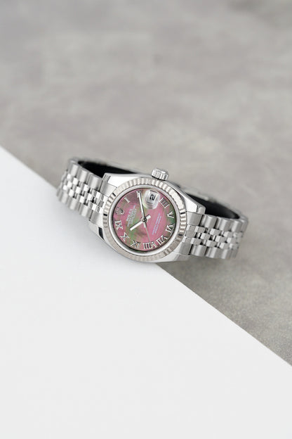 Rolex Datejust 26 Tahitian Mother of Pearl Roman 179174 1979
