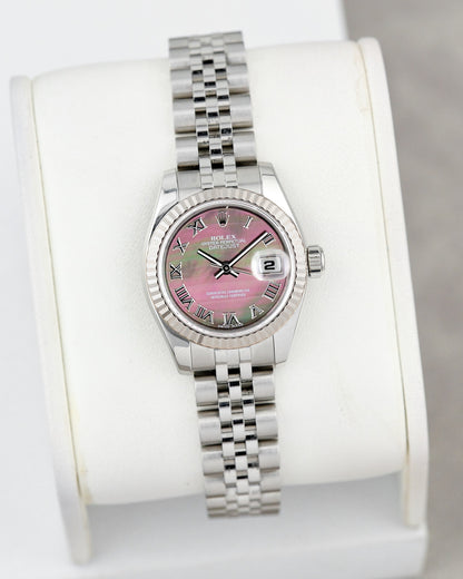 Rolex Datejust 26 Tahitian Mother of Pearl Roman 179174 1979